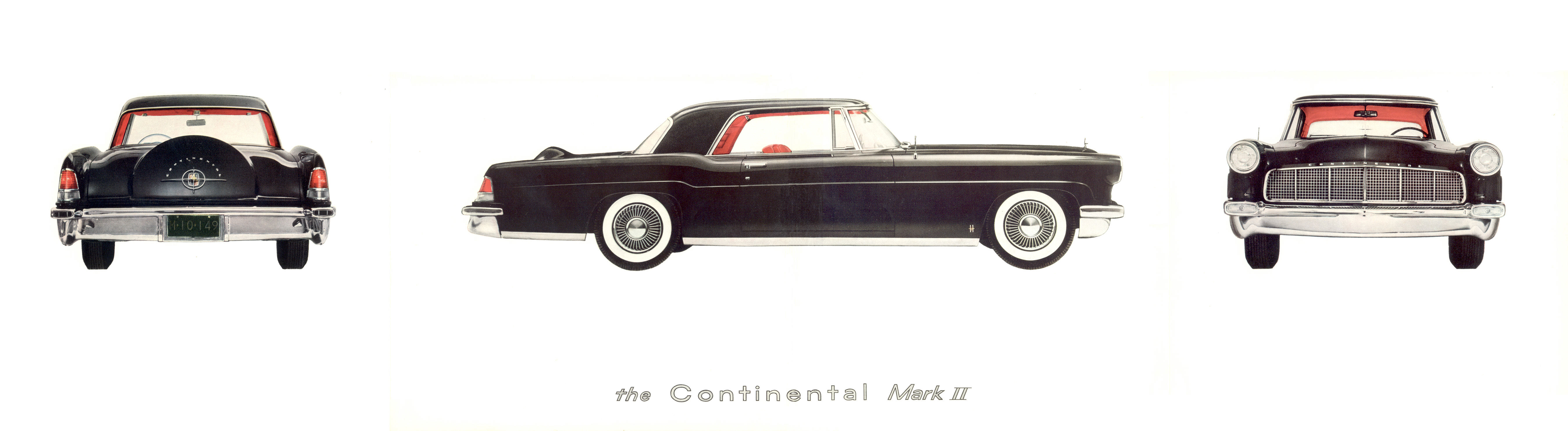 1956 Lincoln Continental Mark II Brochure Page 1